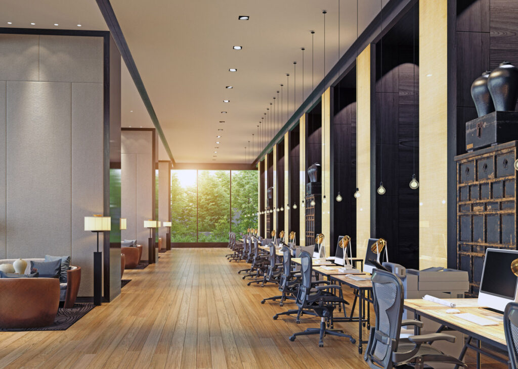 crown workspace office move reinstatement fitout