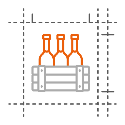 Wine and Spirit Storage Icon
