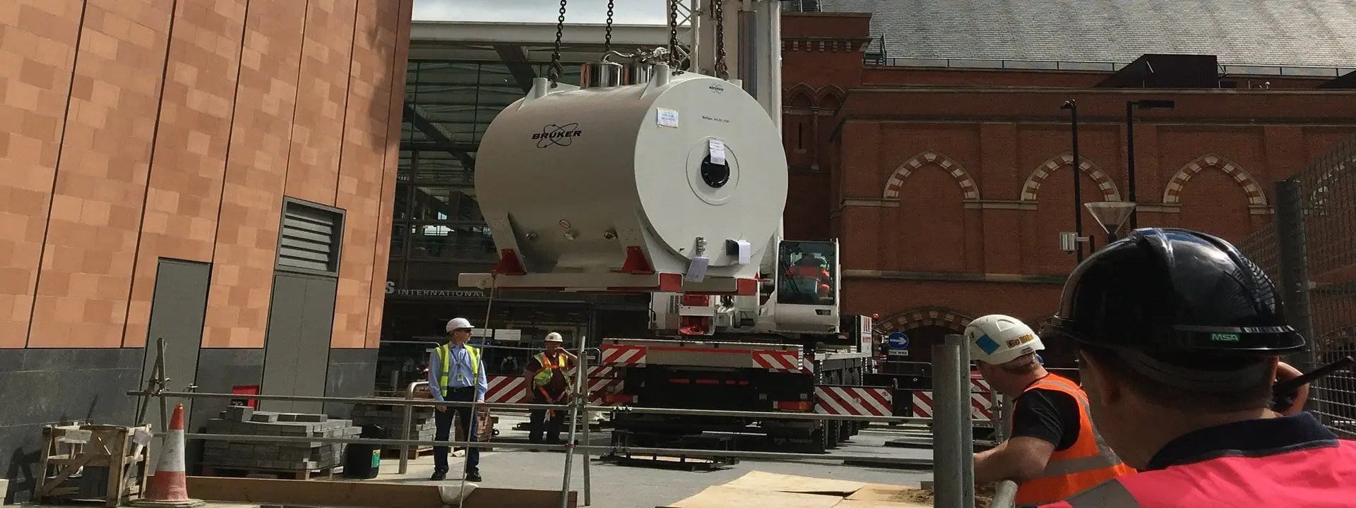 industrial moving - Francis Crick Institute Relocation