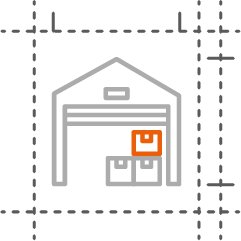 Storage and Warehouse Rental Service Icon