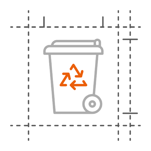 Used Office Furniture Disposal Icon