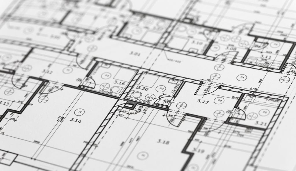 Space planning drawing