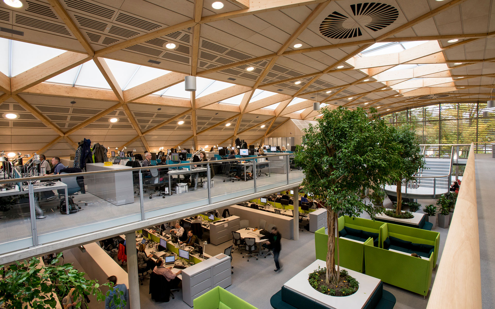 An image of World Wide Fund's WWF new office