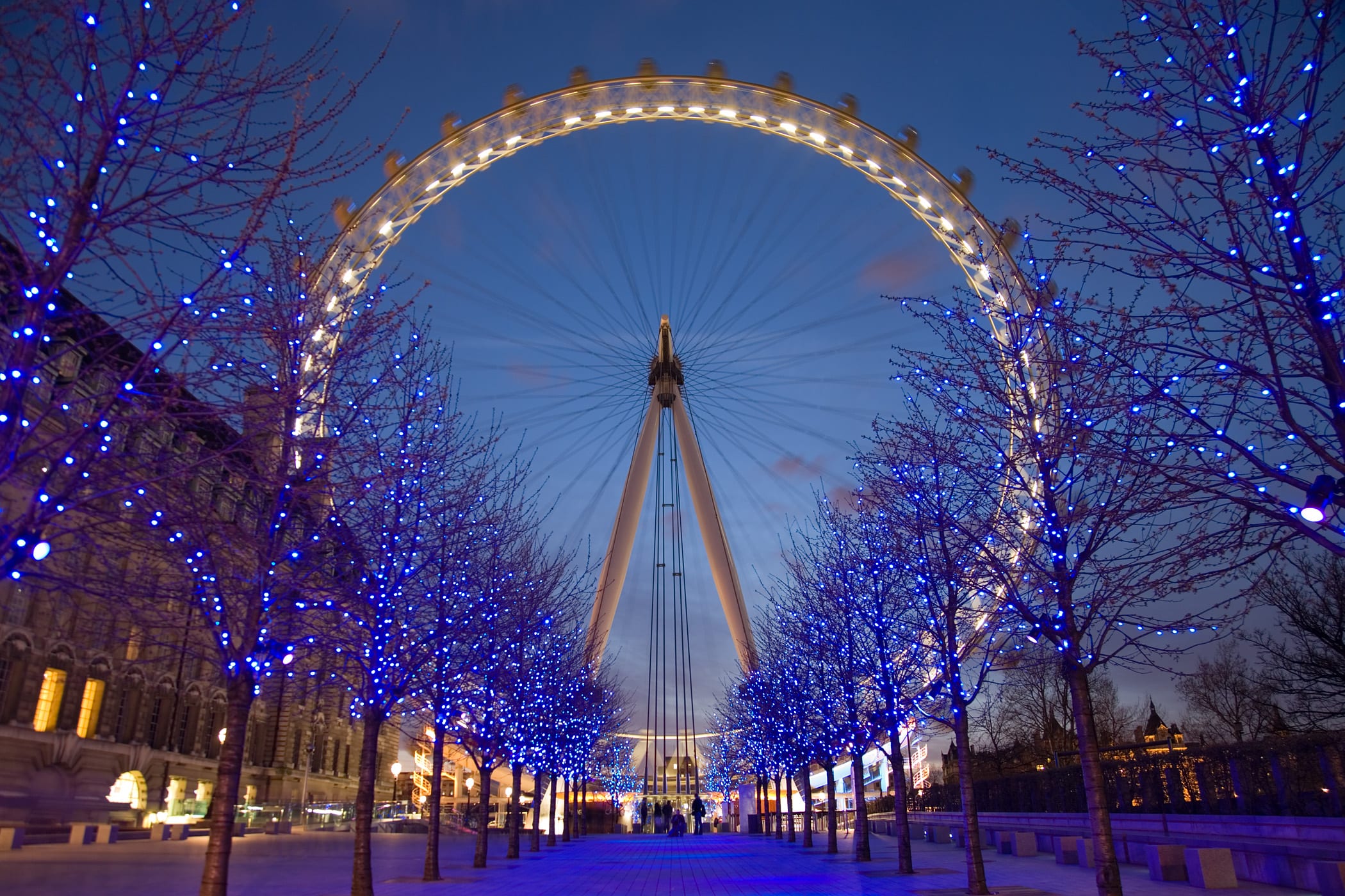 London Eye Twilight