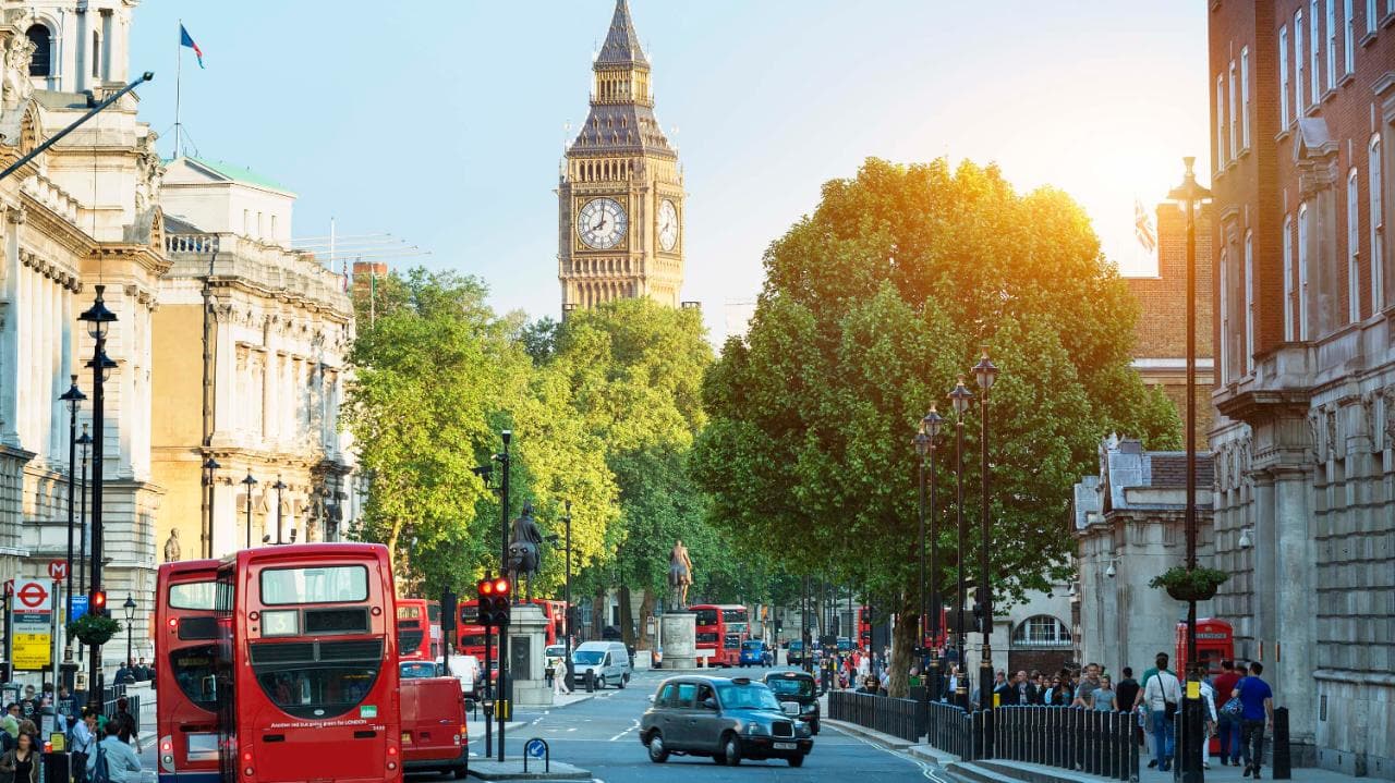 London City with Big Ben